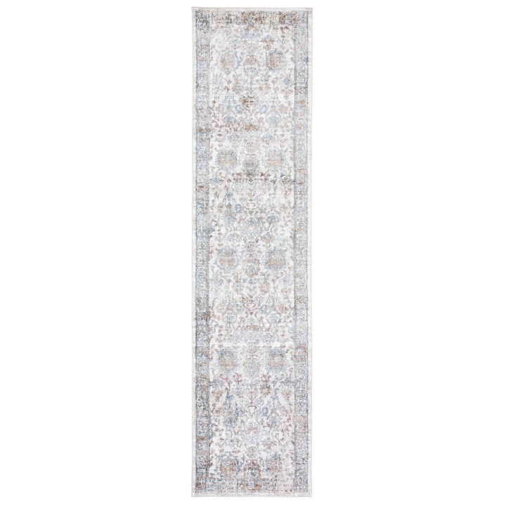 SAFAVIEH Jasmine Collection JSM319A Ivory / Blue Rug Image 1