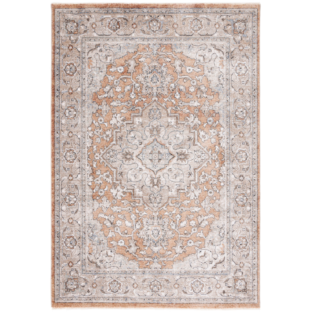 SAFAVIEH Jasmine Collection JSM375E Gold / Grey Rug Image 2