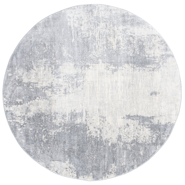 SAFAVIEH Jasper Collection JSP101F Light Grey / Ivory Rug Image 1