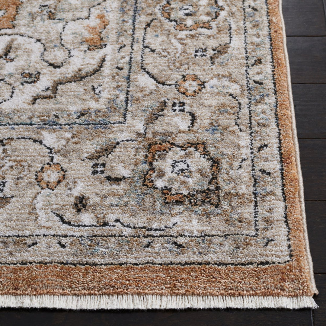 SAFAVIEH Jasmine Collection JSM375E Gold / Grey Rug Image 6