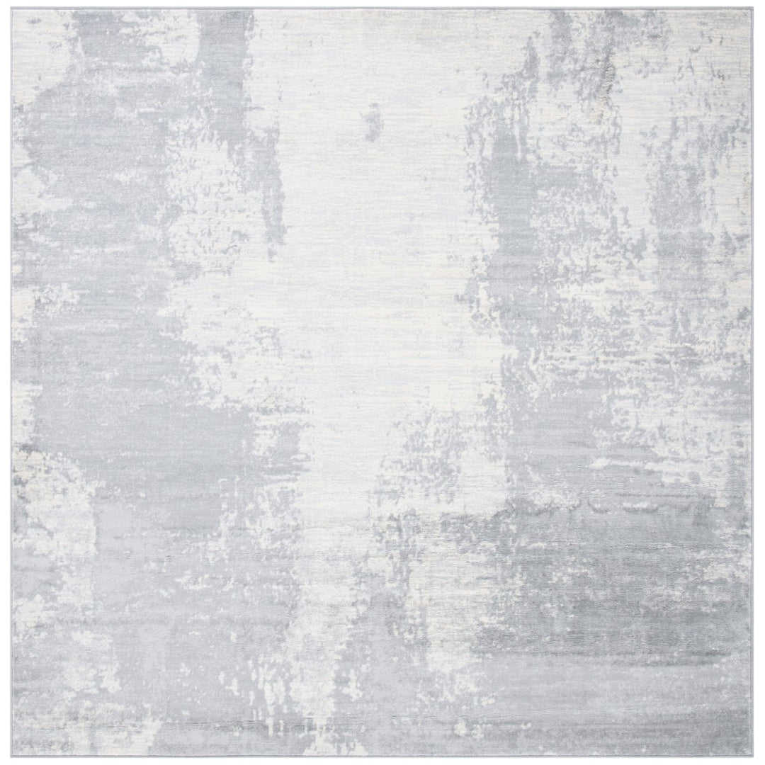 SAFAVIEH Jasper Collection JSP101F Light Grey / Ivory Rug Image 1