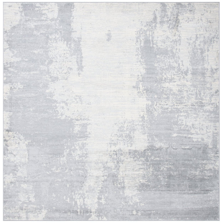 SAFAVIEH Jasper Collection JSP101F Light Grey / Ivory Rug Image 1