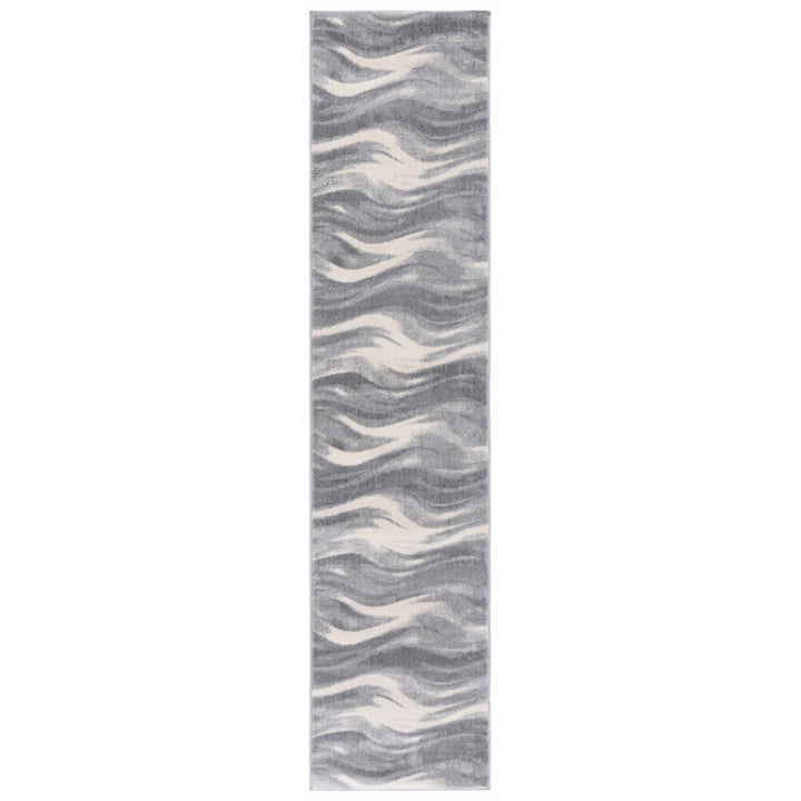 SAFAVIEH Jasper Collection JSP115F Grey / Ivory Rug Image 1