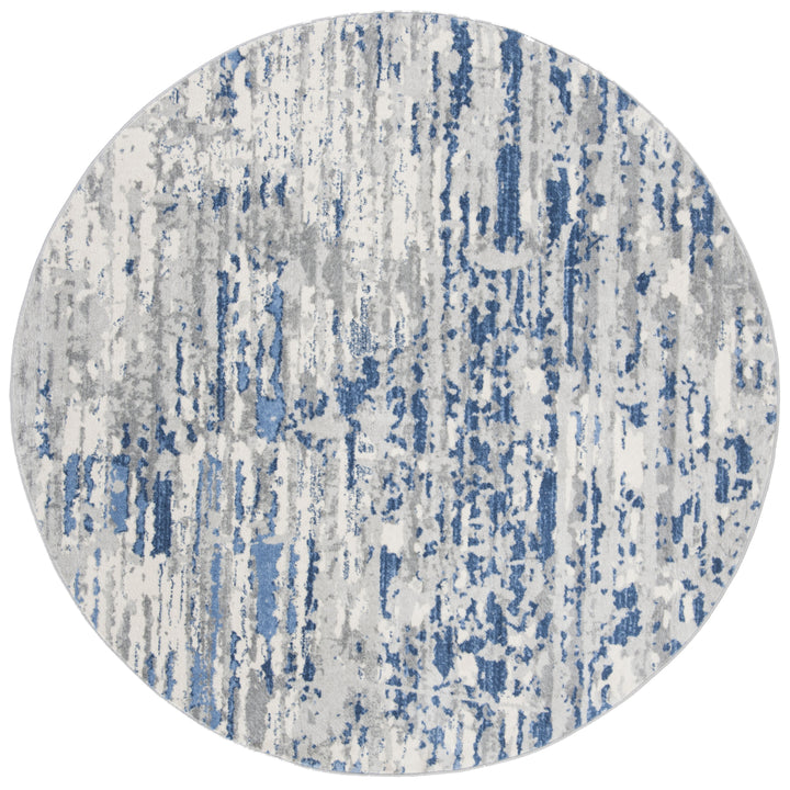 SAFAVIEH Jasper Collection JSP107B Ivory / Blue Rug Image 4