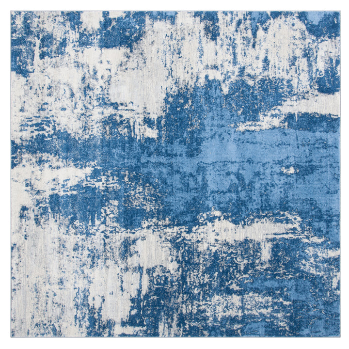 SAFAVIEH Jasper Collection JSP101M Blue / Ivory Rug Image 5