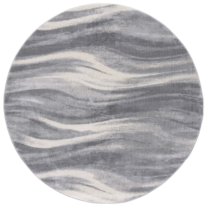 SAFAVIEH Jasper Collection JSP115F Grey / Ivory Rug Image 1