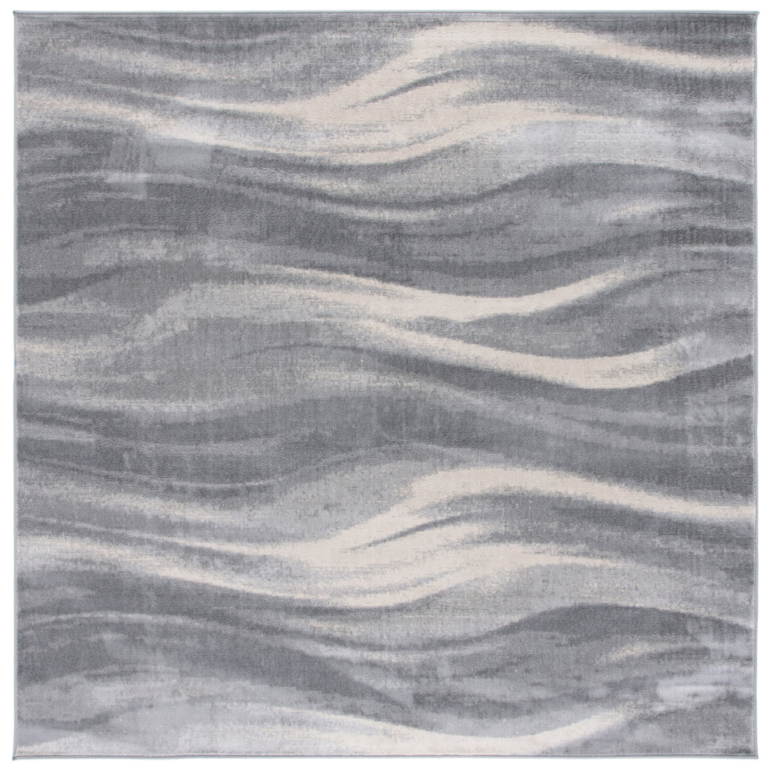 SAFAVIEH Jasper Collection JSP115F Grey / Ivory Rug Image 3