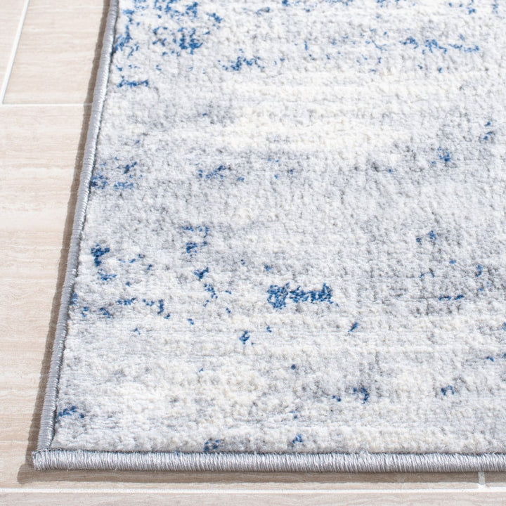 SAFAVIEH Jasper Collection JSP101M Blue / Ivory Rug Image 6