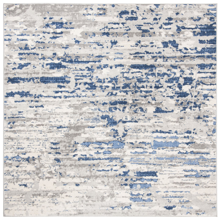 SAFAVIEH Jasper Collection JSP107B Ivory / Blue Rug Image 6