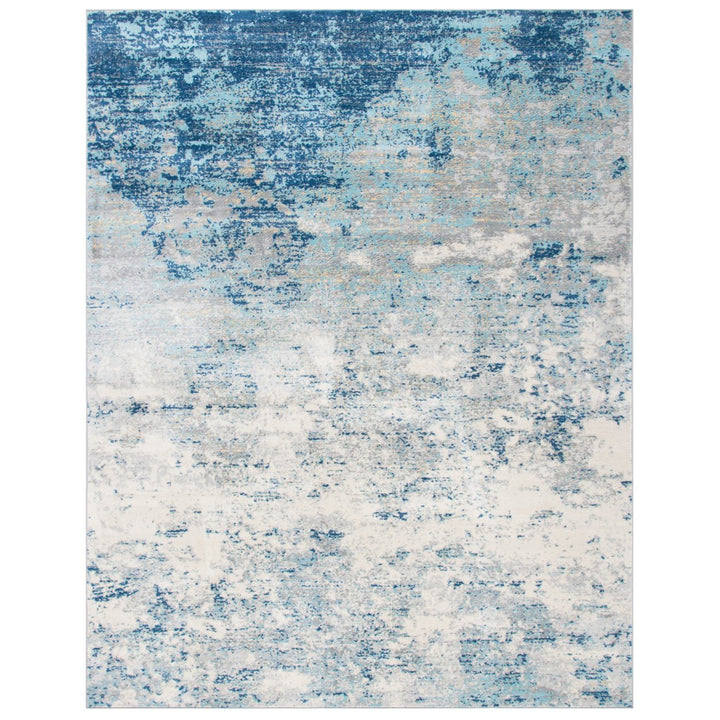 SAFAVIEH Jasper Collection JSP107G Grey / Blue Rug Image 1