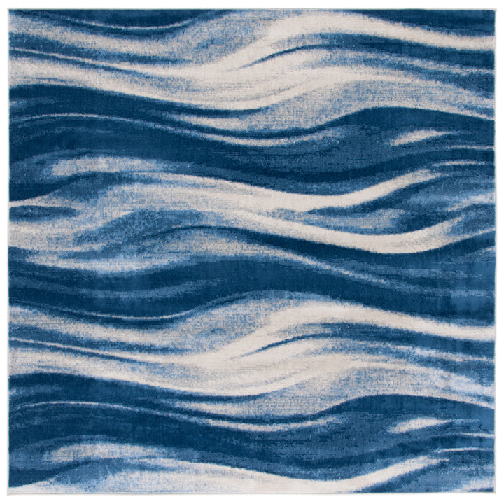 SAFAVIEH Jasper Collection JSP115N Navy / Ivory Rug Image 1