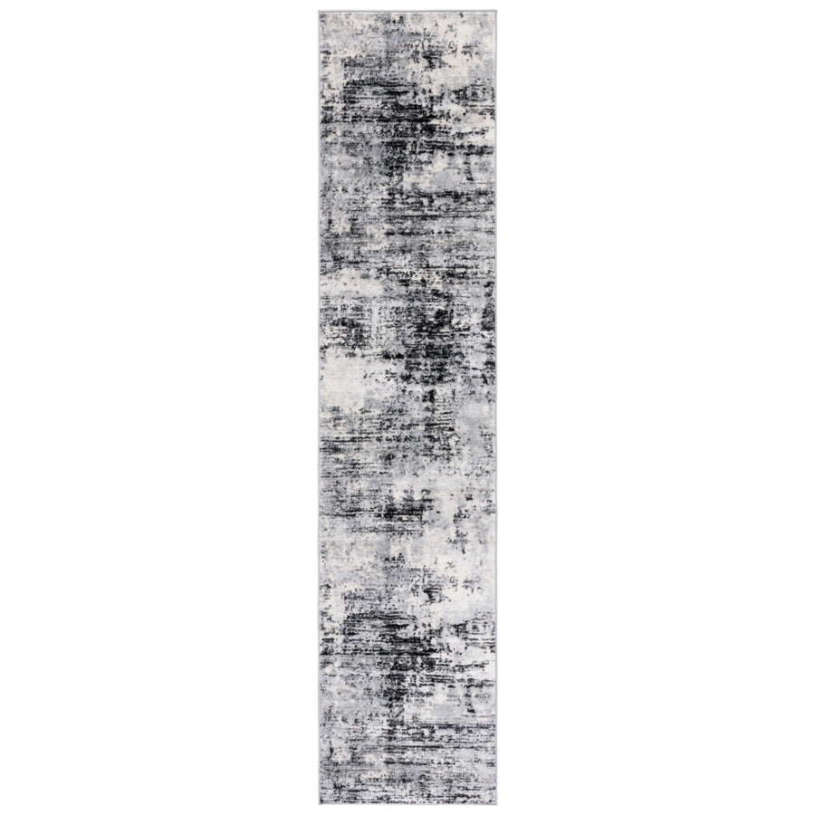 SAFAVIEH Jasper Collection JSP127Z Black / Ivory Rug Image 1