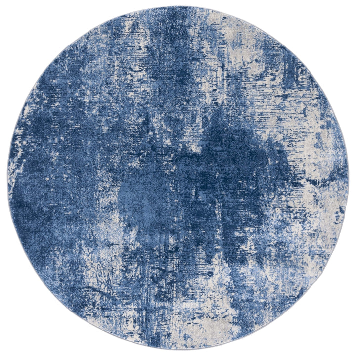 SAFAVIEH Jasper Collection JSP118N Navy / Ivory Rug Image 2