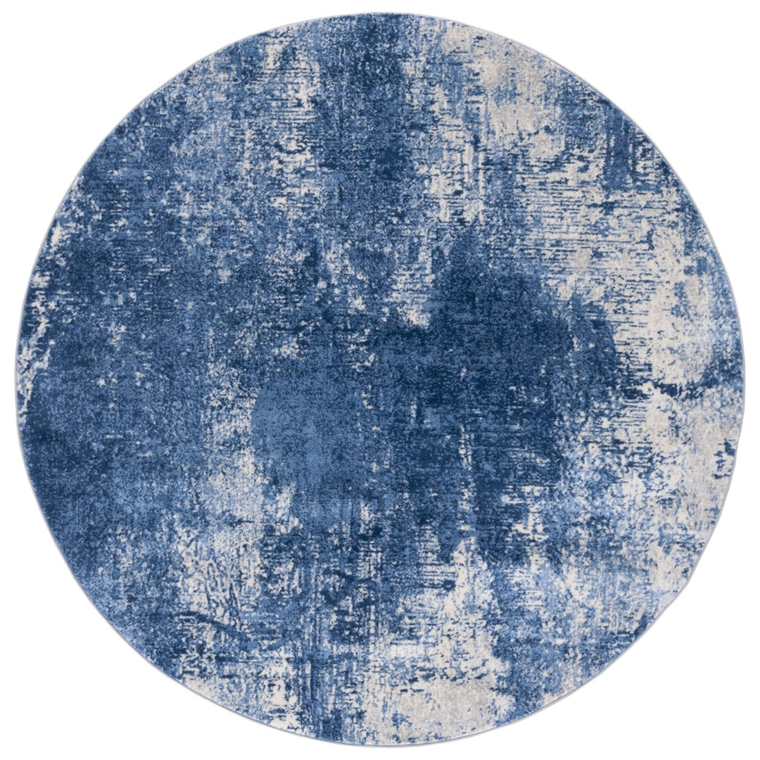 SAFAVIEH Jasper Collection JSP118N Navy / Ivory Rug Image 1