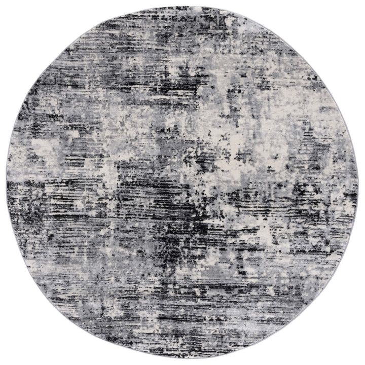 SAFAVIEH Jasper Collection JSP127Z Black / Ivory Rug Image 2