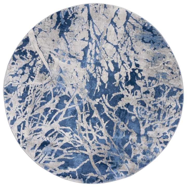 SAFAVIEH Jasper Collection JSP136N Navy / Ivory Rug Image 2