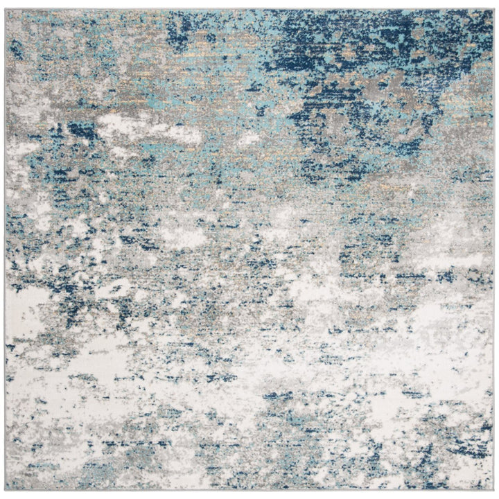 SAFAVIEH Jasper Collection JSP107G Grey / Blue Rug Image 8