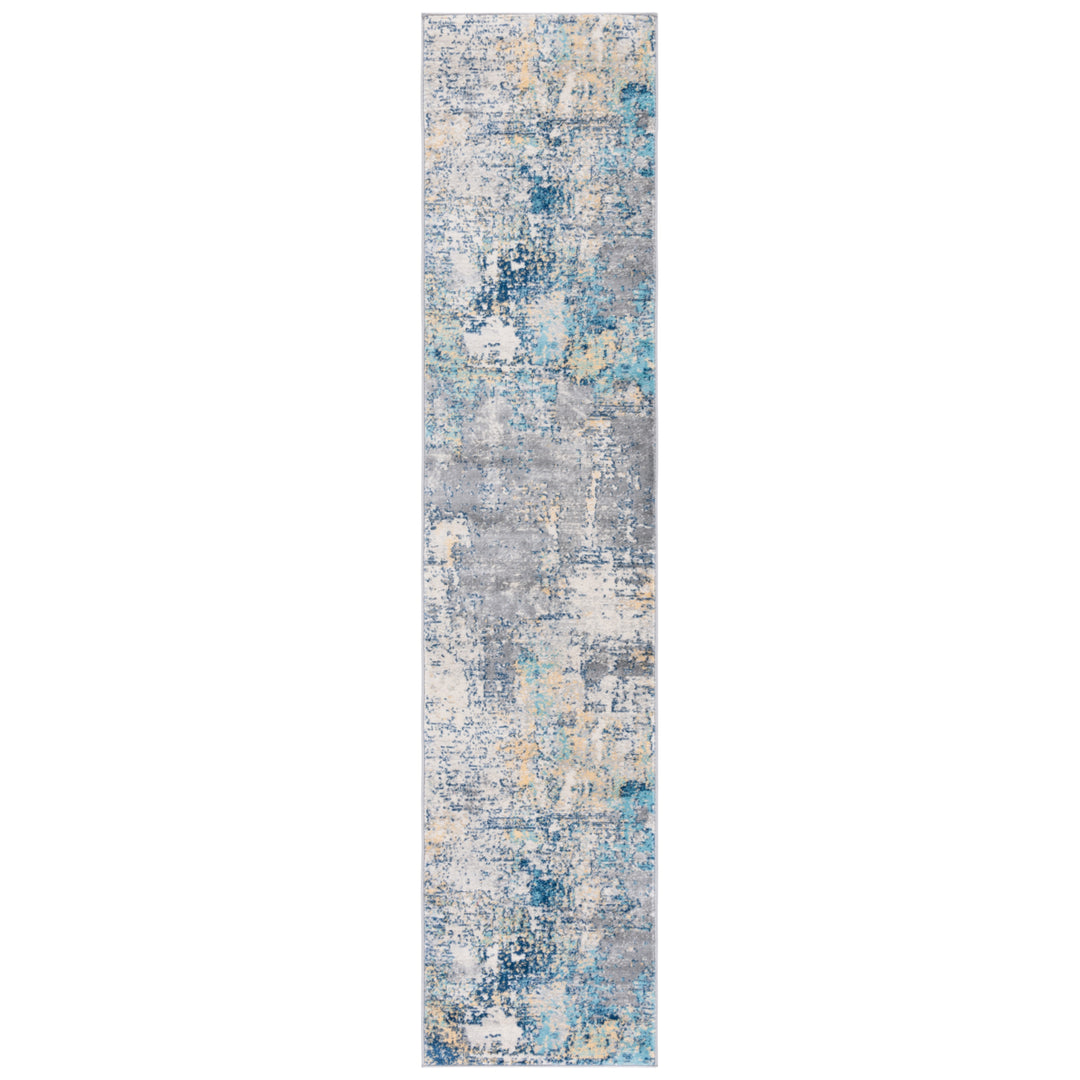 SAFAVIEH Jasper Collection JSP140F Grey / Blue Rug Image 1