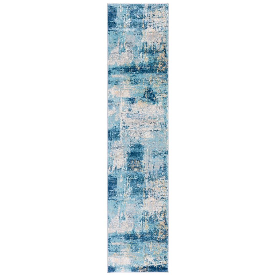 SAFAVIEH Jasper Collection JSP142N Navy / Ivory Rug Image 1