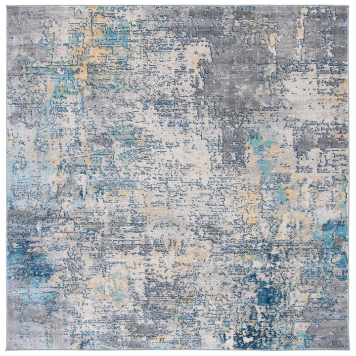 SAFAVIEH Jasper Collection JSP140F Grey / Blue Rug Image 3