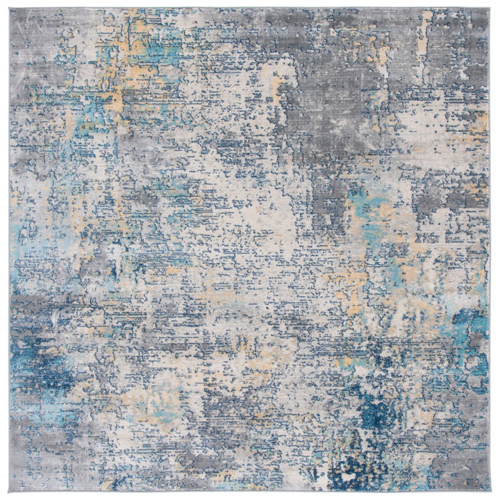 SAFAVIEH Jasper Collection JSP140F Grey / Blue Rug Image 1