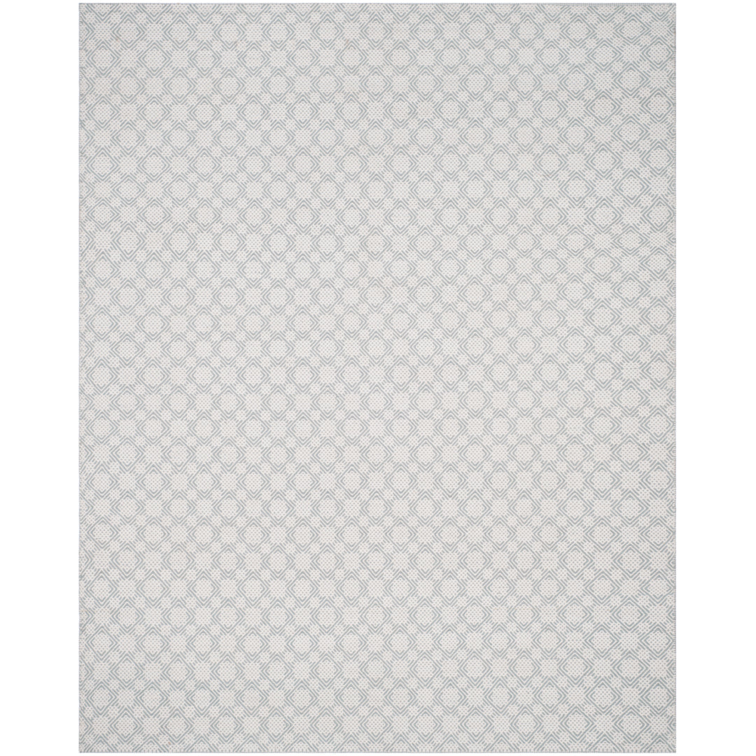 SAFAVIEH Cotton Kilim KLC222B Handwoven Grey / Ivory Rug Image 7