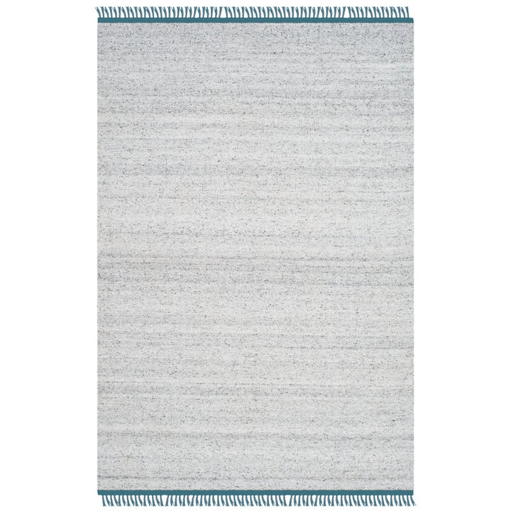 SAFAVIEH Kilim KLM111A Handwoven Grey / Ivory Rug Image 1