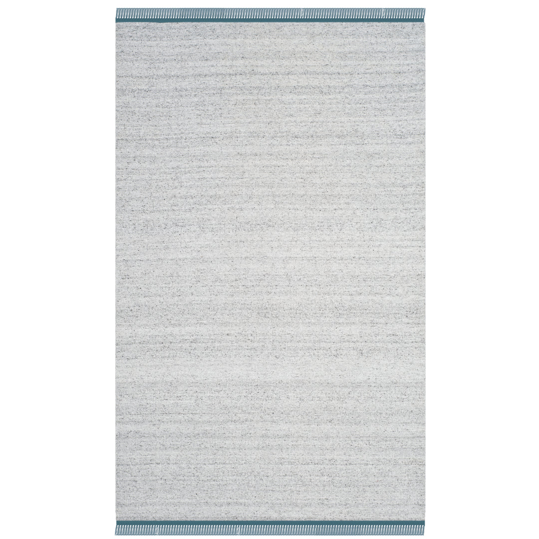 SAFAVIEH Kilim KLM111A Handwoven Grey / Ivory Rug Image 4