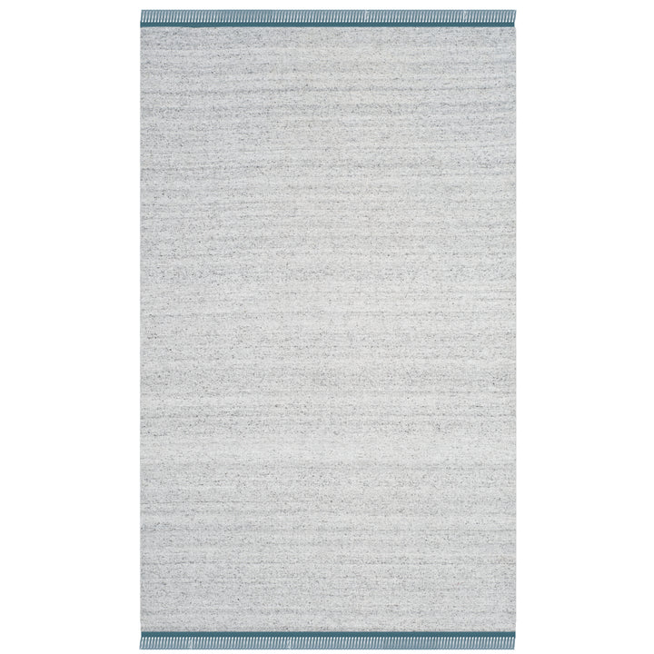 SAFAVIEH Kilim KLM111A Handwoven Grey / Ivory Rug Image 4