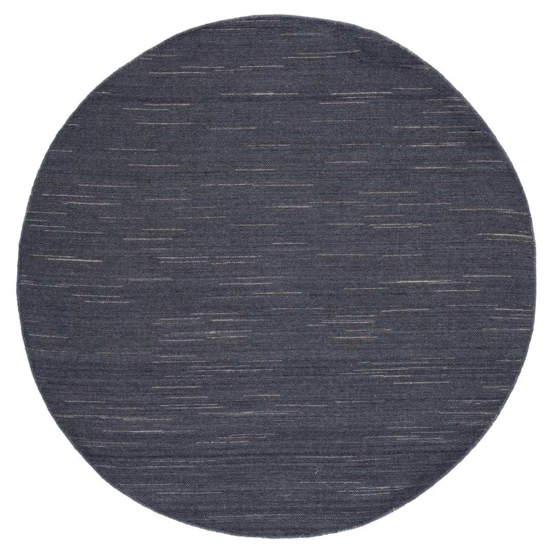 SAFAVIEH Kilim Collection KLM125H Handwoven Dark Grey Rug Image 1