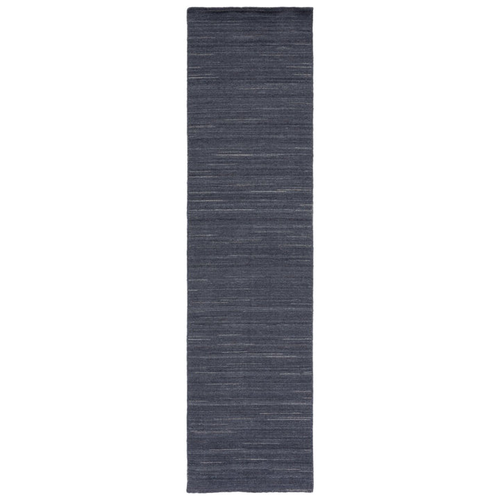 SAFAVIEH Kilim Collection KLM125H Handwoven Dark Grey Rug Image 1