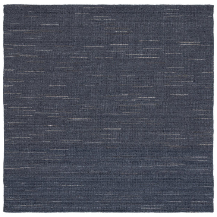 SAFAVIEH Kilim Collection KLM125H Handwoven Dark Grey Rug Image 1