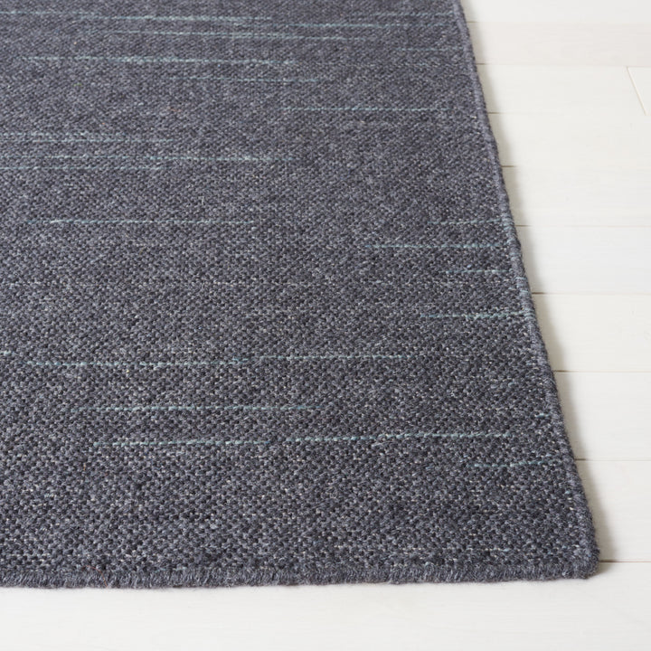 SAFAVIEH Kilim Collection KLM125H Handwoven Dark Grey Rug Image 7