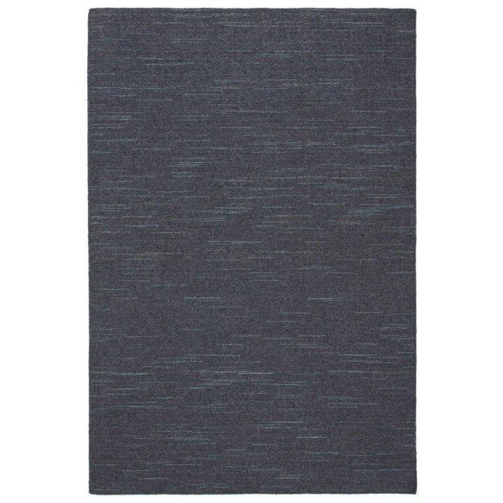 SAFAVIEH Kilim Collection KLM125H Handwoven Dark Grey Rug Image 1