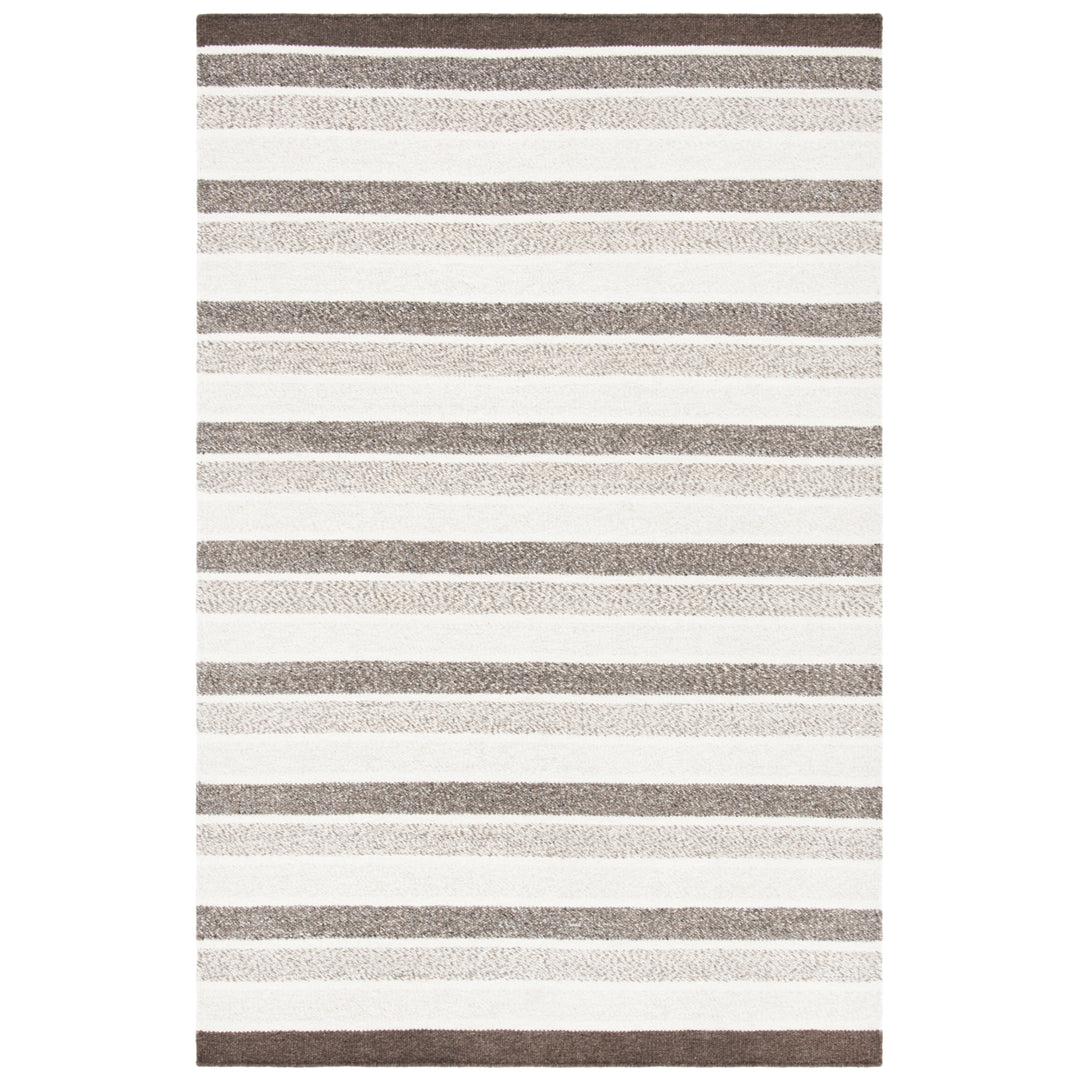 SAFAVIEH Kilim KLM151B Handwoven Ivory / Brown Rug Image 2