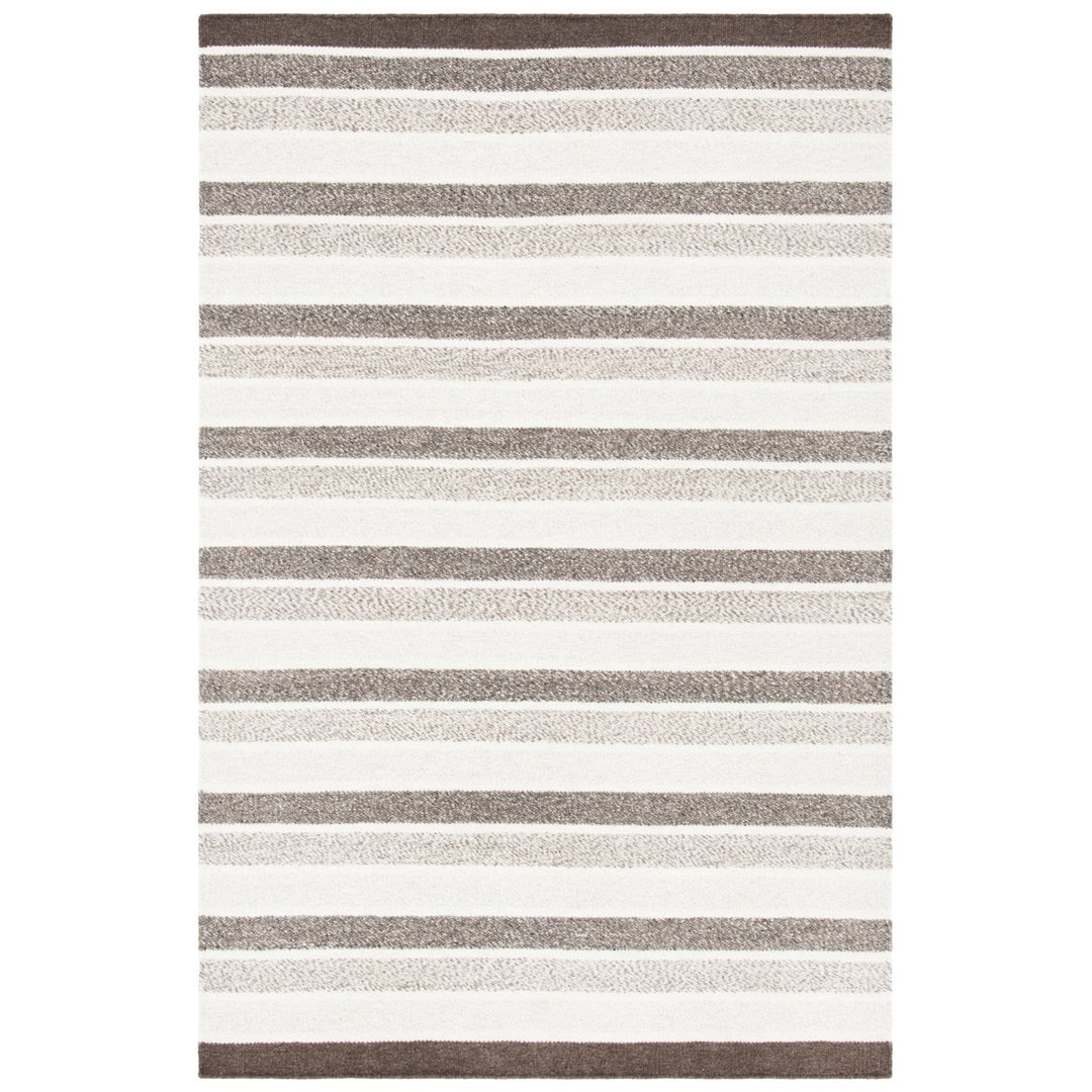 SAFAVIEH Kilim KLM151B Handwoven Ivory / Brown Rug Image 1