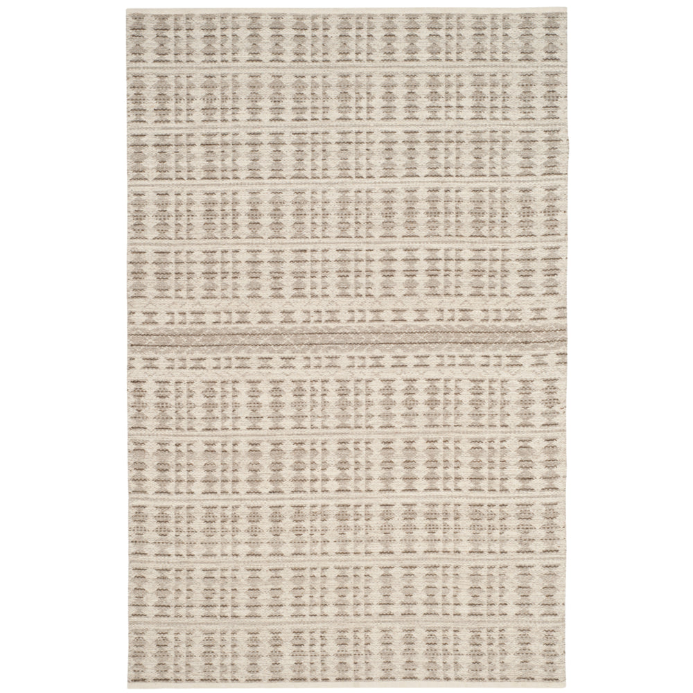 SAFAVIEH Kilim KLM350A Handwoven Ivory / Light Grey Rug Image 2