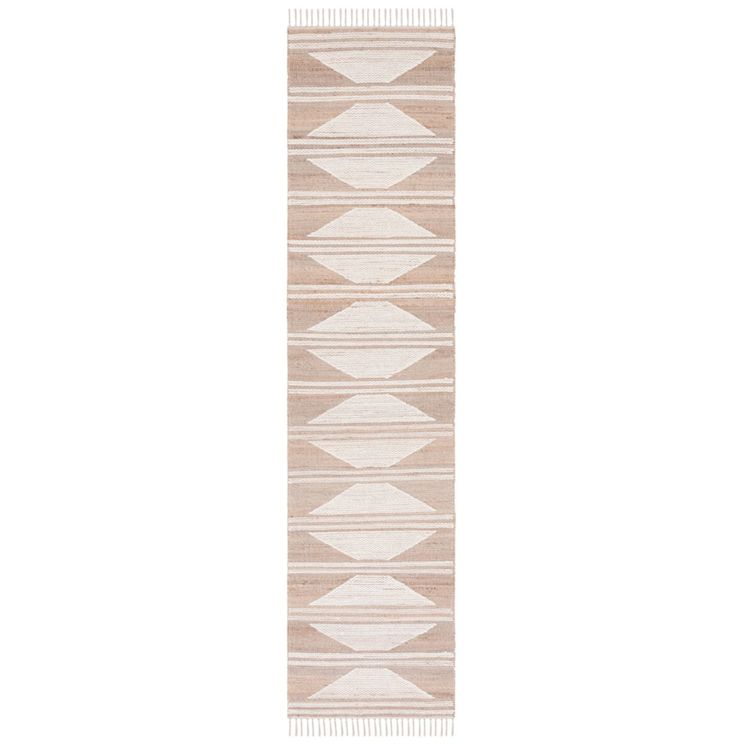 SAFAVIEH KLM451A Kilim Natural / Ivory Image 1