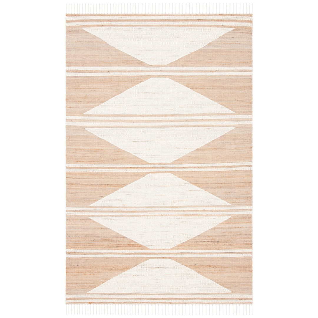 SAFAVIEH KLM451A Kilim Natural / Ivory Image 1