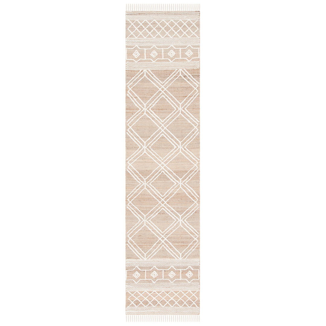 SAFAVIEH Kilim KLM454A Handwoven Natural / Ivory Rug Image 3