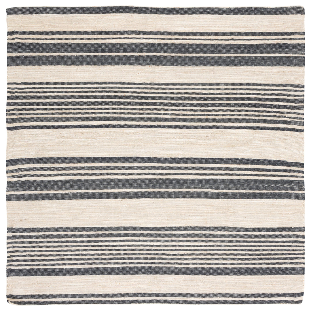 SAFAVIEH Kilim KLM463H Handwoven Ivory / Charcoal Rug Image 4