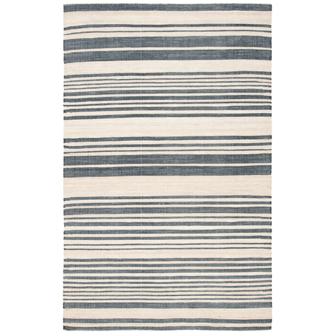 SAFAVIEH Kilim KLM463H Handwoven Ivory / Charcoal Rug Image 1