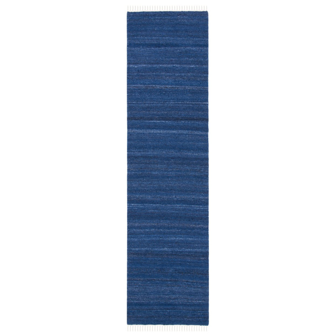 SAFAVIEH Kilim Collection KLM551N Handmade Navy/Blue Rug Image 1