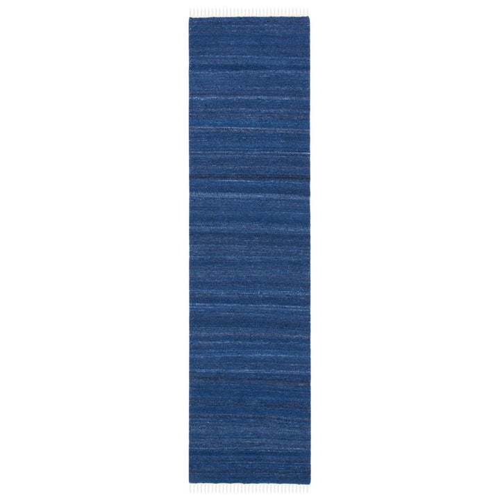 SAFAVIEH Kilim Collection KLM551N Handmade Navy/Blue Rug Image 1