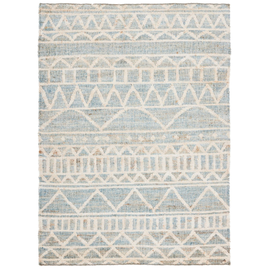 SAFAVIEH Kilim KLM752H Handmade Blue / Beige Rug Image 1