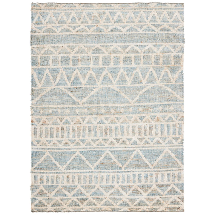 SAFAVIEH Kilim KLM752H Handmade Blue / Beige Rug Image 1