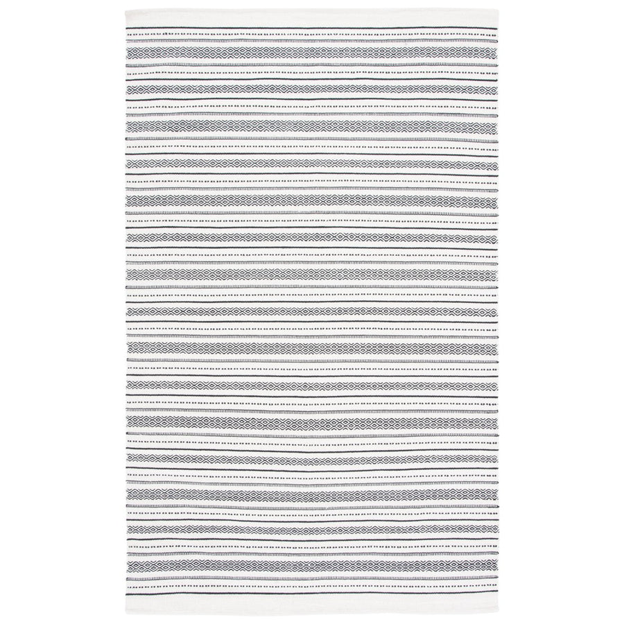 SAFAVIEH Kilim KLM707A Handwoven Ivory / Black Rug Image 1