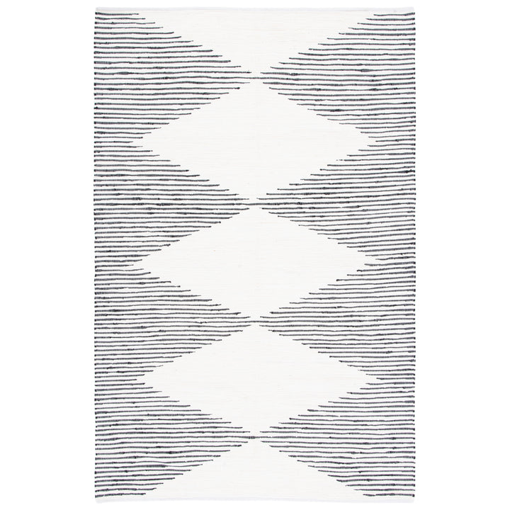 SAFAVIEH Kilim KLM708N Handwoven Navy / Ivory Rug Image 1