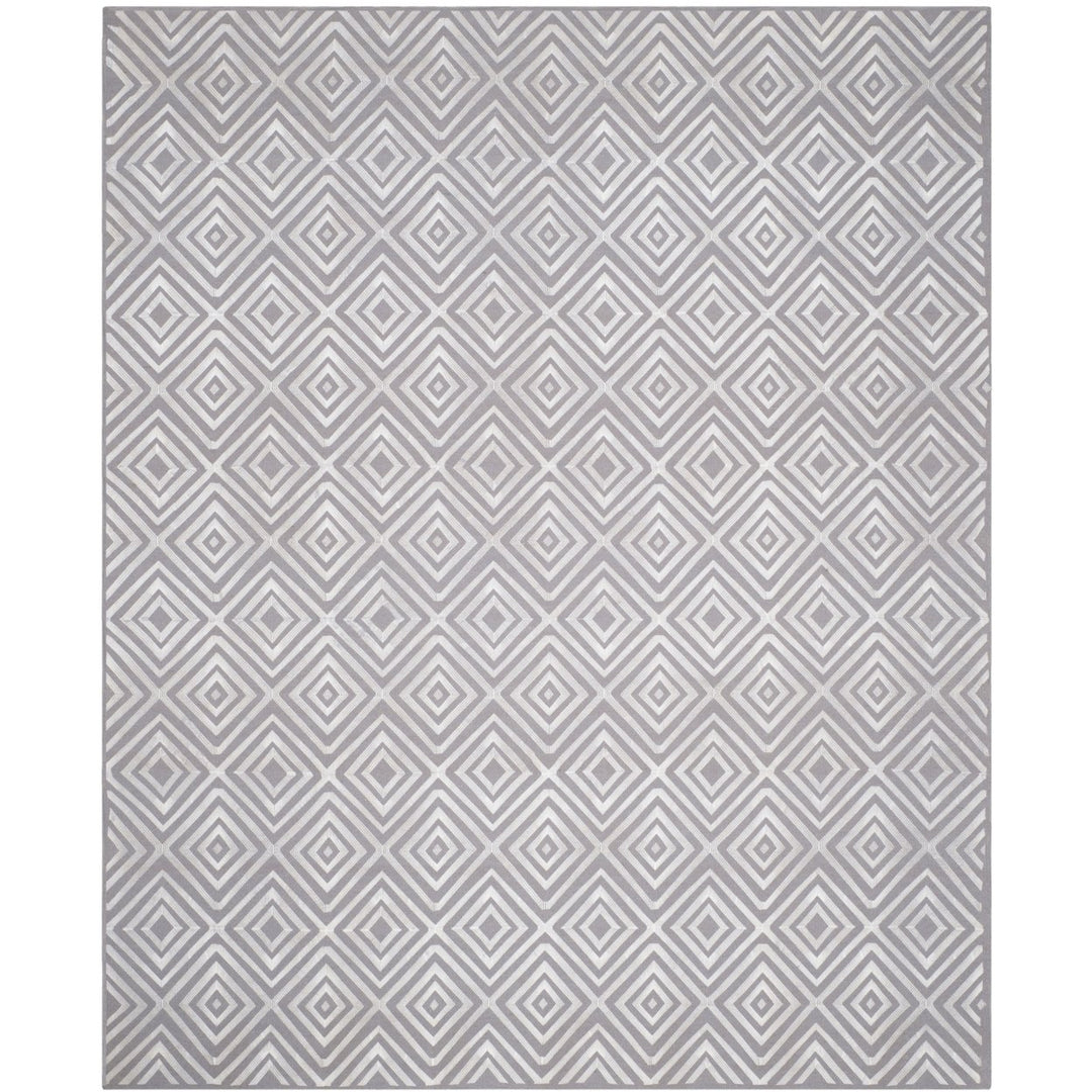 SAFAVIEH Kilim Collection KLM627A Handwoven Grey Rug Image 1