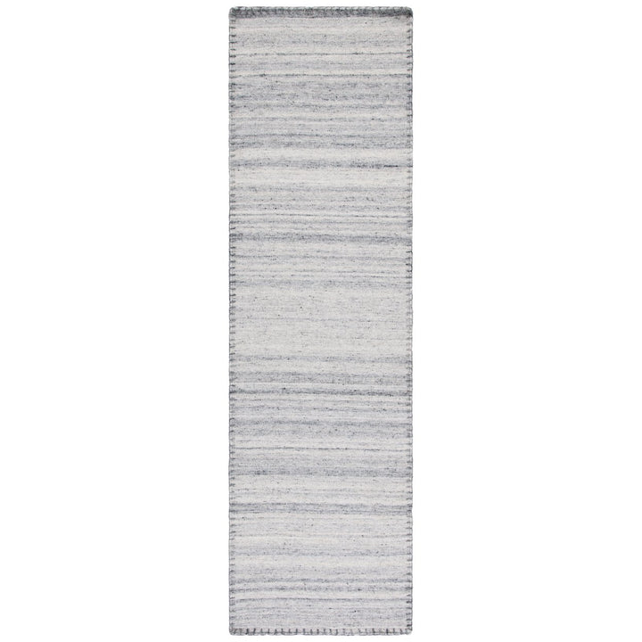 SAFAVIEH Kilim Collection KLM651F Handwoven Grey Rug Image 1